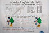 15. Dresdner Weihnachtslauf, 17.12.2014